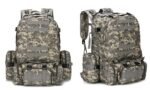 Outdoor Mountaineering Travel Bag 50L Camouflage Backpack - Image 9
