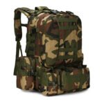 Outdoor Mountaineering Travel Bag 50L Camouflage Backpack - Image 3