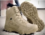 Breathable High Top Outdoor Hiking Tactical Boots Desert Boots - Image 5