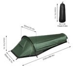 Lightweight Mountain Climbing Tent With Sleeping Bag - Image 2