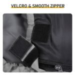 Lightweight Sleeping Bag For Backpacking, Hiking, Waterproof Compact Envelope Sleeping Bag For Cold & Warm Weather, Gray - Image 5