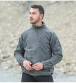 Men's Polar Fleece Jacket Outdoor Liner Cardigan Fleece Jacket - Image 3