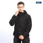 Outdoor Sports Fleece-Lined Hooded Insulated Polar Fleece Jacket - Image 3