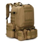 Outdoor Mountaineering Travel Bag 50L Camouflage Backpack - Image 2