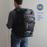 50L Large Capacity Double Shoulder Outdoor Travel Luggage Backpack - Image 6