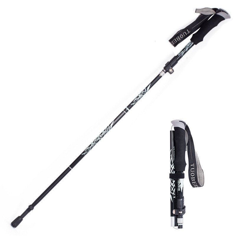 38e5f0c6-7971-4eef-b7b3-71096936b55f.jpg Ultralight Aluminum Alloy 5Sections Walking Poles Adjustable Trekking Poles Telescopic Walking Sticks Anti Shock Hiking Stick - Image 1