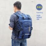 50L Large Capacity Double Shoulder Outdoor Travel Luggage Backpack - Image 3