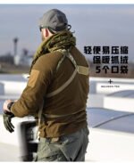 Men's Polar Fleece Jacket Outdoor Liner Cardigan Fleece Jacket - Image 2