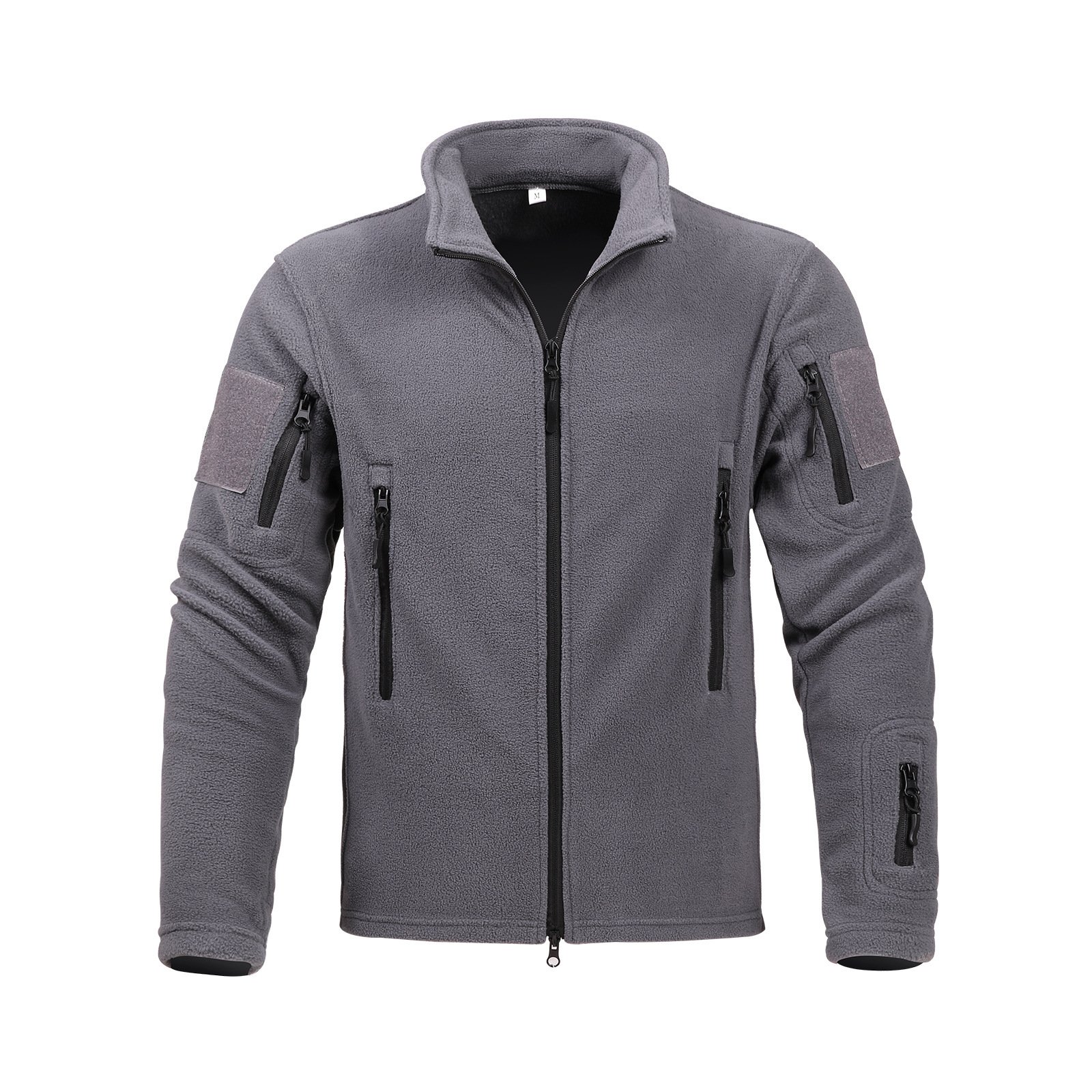 5238b94e-700e-4964-8875-0010f8309f97.jpg Men's Fleece Jacket Thickened Warm Coat - Image 1