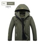 Men's Assault Jacket Fleece-lined Thick Windproof - Image 7