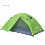 Lightweight Camping Tent Double Layer Fiberglass 2 Person Waterproof Portable Travel Tent - Image 3