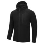Outdoor Fleece Casual Zipper Cardigan Warm Hooded Jacket Jacket - Image 6