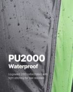 Pickup Truck Tent, Fits 8.0-8.2 Ft Truck Tents For Camping, Waterproof PU2000 2-3 Person Sleeping Truck Bed Tent, Sturdy Truck Bed Camper Shell With Expandable Awning, Rainfly, Storage Bag - Image 5