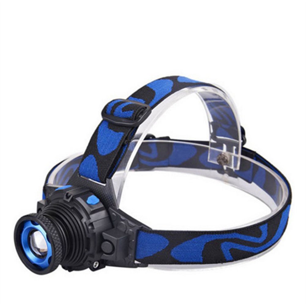 7f13d0e3-614e-47a5-9cb4-f4efcf41e1e9.jpg Built-in Polymer Rechargeable LED Headlamp Portable Head-mounted Focusing Outdoor Cycling Camping Major Headlamp - Image 1