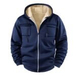 Sports Hooded Fleece-lined Jacket - Image 6