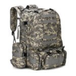 Outdoor Mountaineering Travel Bag 50L Camouflage Backpack - Image 4