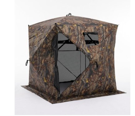 9c9ffc13-83b7-407a-a2da-5647b6b5ace8.jpg Hunting Blind 2-3 Person Up Camouflage Tent - Image 1