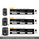 Spliceable Double Tent Camping Portable Washable Cotton Sleeping Bag - Image 3