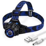 Built-in Polymer Rechargeable LED Headlamp Portable Head-mounted Focusing Outdoor Cycling Camping Major Headlamp - Image 4