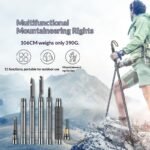 Foldable Multifunctional Outdoor Trekking Hiking And Mountaineering Poles