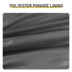 Lightweight Sleeping Bag For Backpacking, Hiking, Waterproof Compact Envelope Sleeping Bag For Cold & Warm Weather, Gray - Image 3