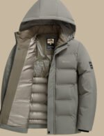 Warm And Fleece Thickened Down Jacket - Image 5