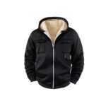 Sports Hooded Fleece-lined Jacket - Image 3
