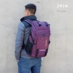 50L Large Capacity Double Shoulder Outdoor Travel Luggage Backpack - Image 10