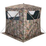 2-3 Person Hunting Blind Portable Pop Up Ground Tent With Carry Bag And Storage Pocket - Image 3