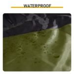 Lightweight Sleeping Bag For Backpacking, Hiking, Waterproof Compact Envelope Sleeping Bag For Cold & Warm Weather, Green - Image 3